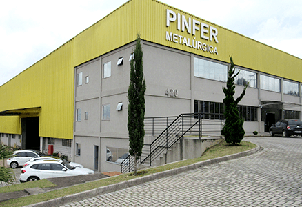 Fábrica da Pinfer Metalúrgica em Curitiba